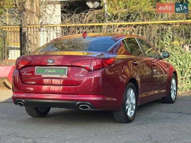 Красный Киа Оптима, объемом двигателя 2.4 л и пробегом 145 тыс. км за 9000 $, фото 4 на Automoto.ua