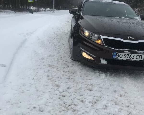 Красный Киа Оптима, объемом двигателя 2.4 л и пробегом 135 тыс. км за 10500 $, фото 1 на Automoto.ua