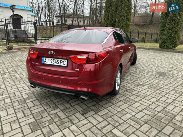 Красный Киа Оптима, объемом двигателя 2.36 л и пробегом 189 тыс. км за 8850 $, фото 11 на Automoto.ua