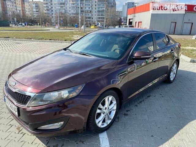 Красный Киа Оптима, объемом двигателя 2.4 л и пробегом 120 тыс. км за 8200 $, фото 4 на Automoto.ua