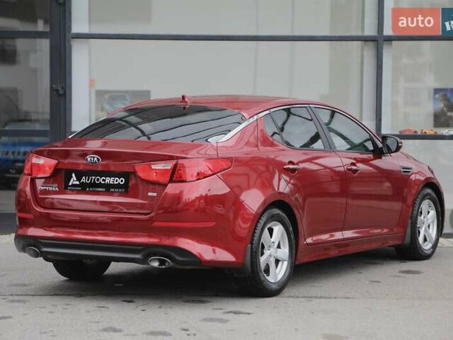 Червоний Кіа Оптіма, об'ємом двигуна 2.4 л та пробігом 172 тис. км за 8400 $, фото 1 на Automoto.ua