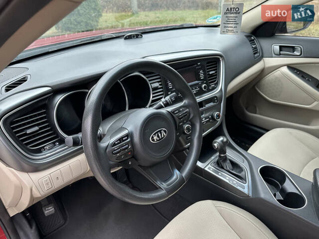 Красный Киа Оптима, объемом двигателя 2.36 л и пробегом 189 тыс. км за 8850 $, фото 13 на Automoto.ua