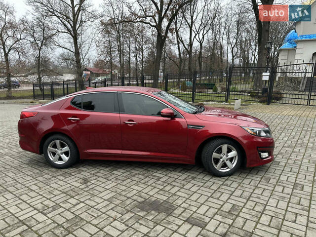 Красный Киа Оптима, объемом двигателя 2.36 л и пробегом 189 тыс. км за 8850 $, фото 14 на Automoto.ua