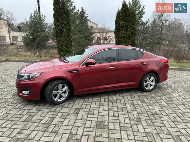 Красный Киа Оптима, объемом двигателя 2.36 л и пробегом 189 тыс. км за 8850 $, фото 1 на Automoto.ua