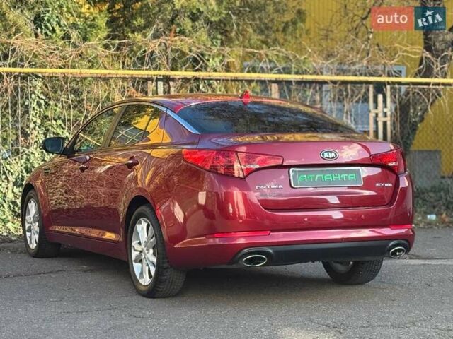 Красный Киа Оптима, объемом двигателя 2.4 л и пробегом 145 тыс. км за 9000 $, фото 5 на Automoto.ua
