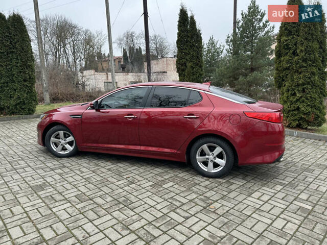 Красный Киа Оптима, объемом двигателя 2.36 л и пробегом 189 тыс. км за 8850 $, фото 2 на Automoto.ua
