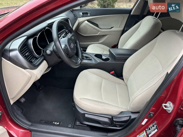 Красный Киа Оптима, объемом двигателя 2.36 л и пробегом 189 тыс. км за 8850 $, фото 15 на Automoto.ua