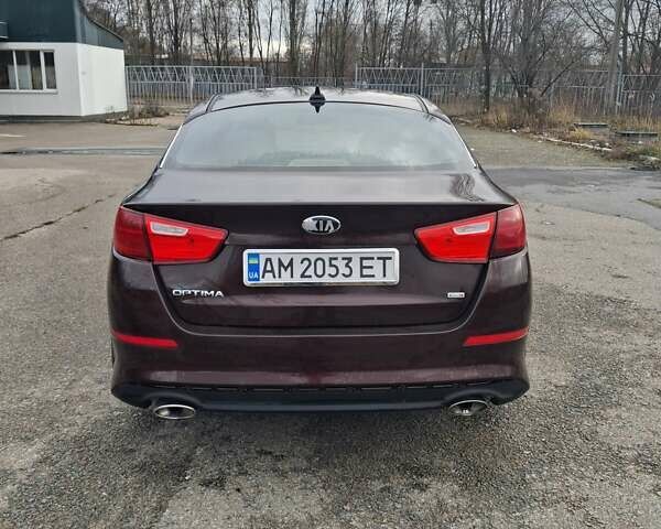 Красный Киа Оптима, объемом двигателя 2.4 л и пробегом 290 тыс. км за 8000 $, фото 3 на Automoto.ua