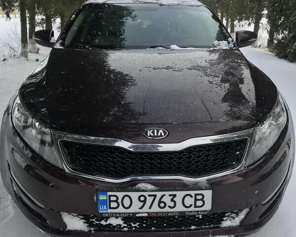Красный Киа Оптима, объемом двигателя 2.4 л и пробегом 135 тыс. км за 10500 $, фото 8 на Automoto.ua