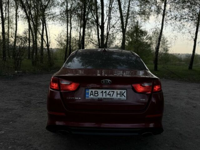 Червоний Кіа Оптіма, об'ємом двигуна 2.4 л та пробігом 119 тис. км за 10650 $, фото 7 на Automoto.ua
