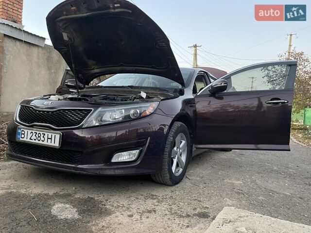 Красный Киа Оптима, объемом двигателя 0 л и пробегом 209 тыс. км за 9500 $, фото 1 на Automoto.ua