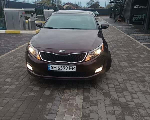 Красный Киа Оптима, объемом двигателя 2.4 л и пробегом 78 тыс. км за 11000 $, фото 2 на Automoto.ua