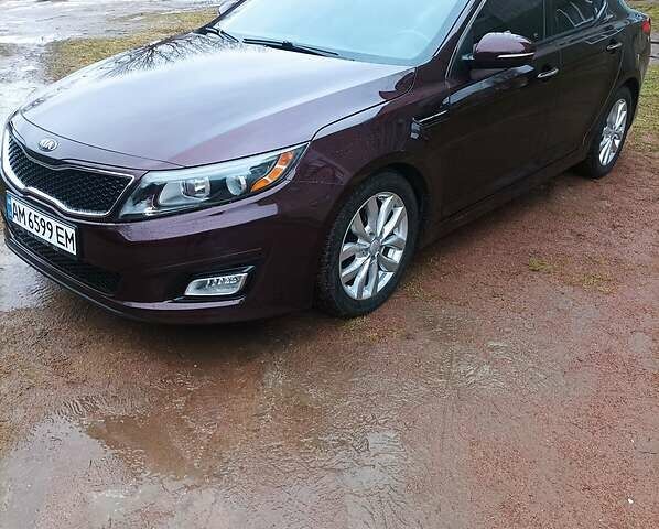 Красный Киа Оптима, объемом двигателя 2.4 л и пробегом 78 тыс. км за 11000 $, фото 3 на Automoto.ua