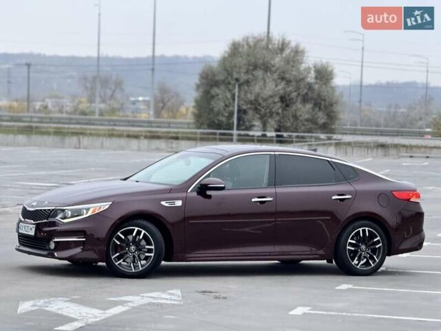 Красный Киа Оптима, объемом двигателя 2.4 л и пробегом 154 тыс. км за 12200 $, фото 2 на Automoto.ua