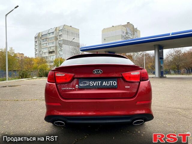 Красный Киа Оптима, объемом двигателя 2.4 л и пробегом 0 тыс. км за 9700 $, фото 5 на Automoto.ua