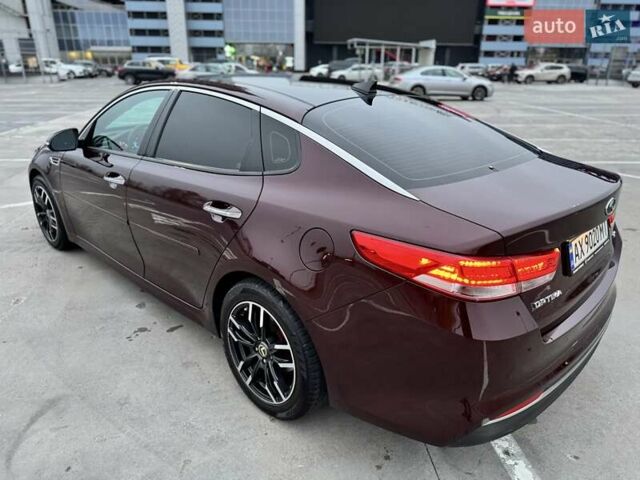 Красный Киа Оптима, объемом двигателя 2.4 л и пробегом 154 тыс. км за 12200 $, фото 12 на Automoto.ua