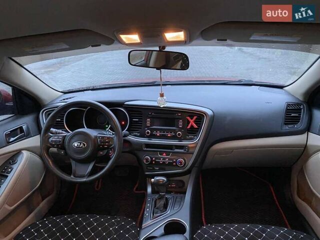 Красный Киа Оптима, объемом двигателя 2.36 л и пробегом 162 тыс. км за 9700 $, фото 19 на Automoto.ua