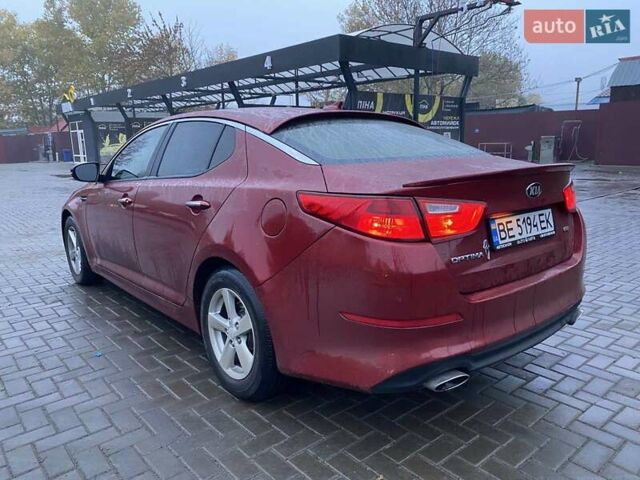 Красный Киа Оптима, объемом двигателя 2.36 л и пробегом 162 тыс. км за 9700 $, фото 7 на Automoto.ua