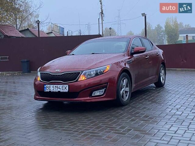 Красный Киа Оптима, объемом двигателя 2.36 л и пробегом 162 тыс. км за 9700 $, фото 9 на Automoto.ua