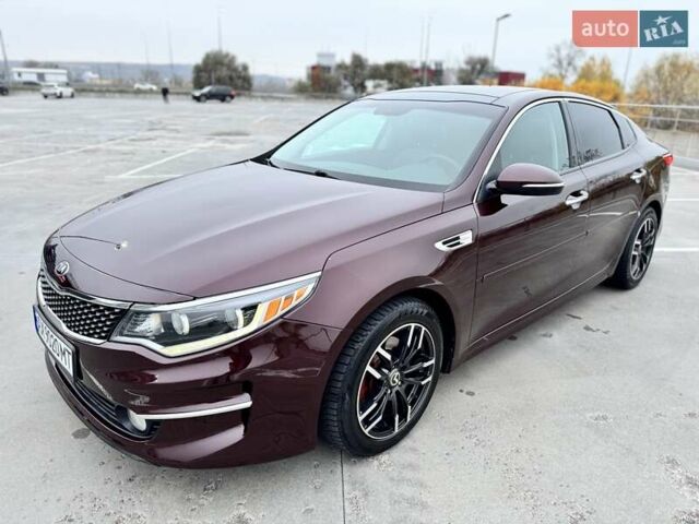 Красный Киа Оптима, объемом двигателя 2.36 л и пробегом 154 тыс. км за 12500 $, фото 25 на Automoto.ua