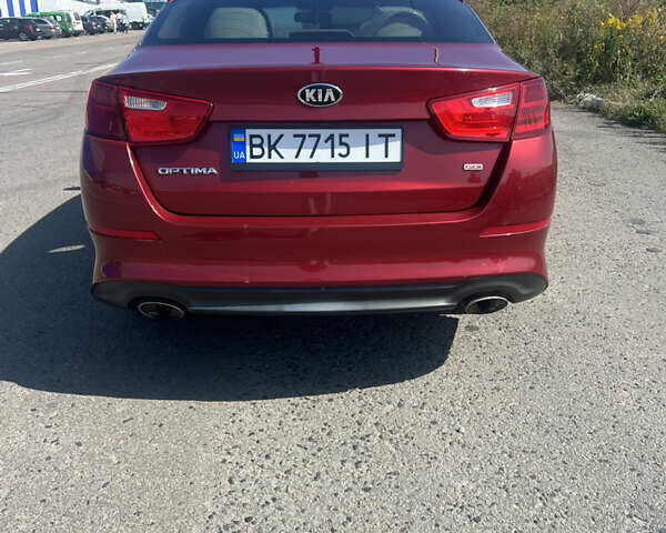 Красный Киа Оптима, объемом двигателя 2.36 л и пробегом 183 тыс. км за 8250 $, фото 8 на Automoto.ua