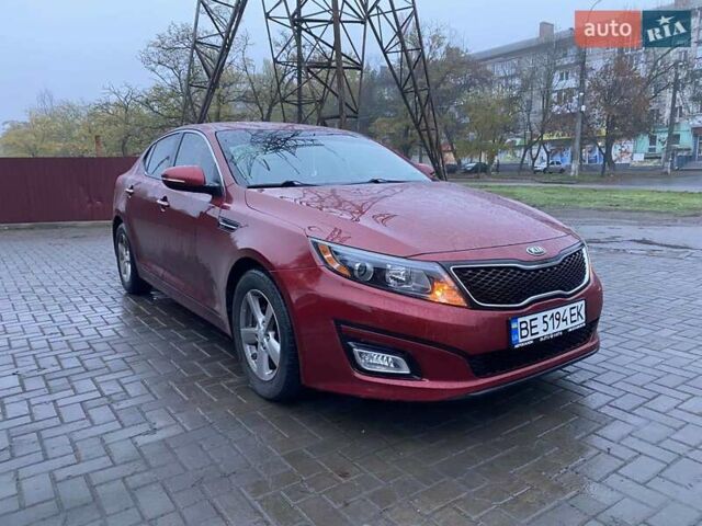 Красный Киа Оптима, объемом двигателя 2.36 л и пробегом 162 тыс. км за 9700 $, фото 2 на Automoto.ua