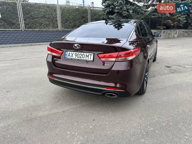 Киа Оптима 2015 в Харькове на Automoto.ua Красный Киа Оптима, объемом двигателя 2.4 л и пробегом 154 тыс. км за 12500 $, фото 7 на Automoto.ua