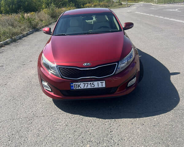 Красный Киа Оптима, объемом двигателя 2.36 л и пробегом 183 тыс. км за 8250 $, фото 2 на Automoto.ua