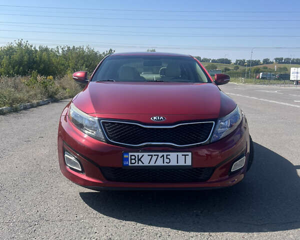 Красный Киа Оптима, объемом двигателя 2.36 л и пробегом 183 тыс. км за 8250 $, фото 1 на Automoto.ua