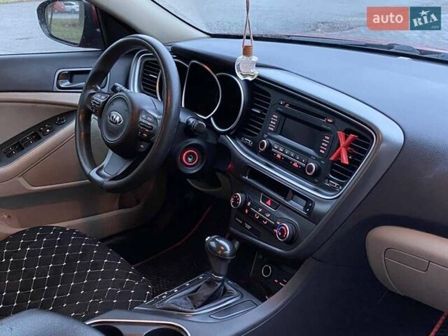 Красный Киа Оптима, объемом двигателя 2.36 л и пробегом 162 тыс. км за 9700 $, фото 18 на Automoto.ua