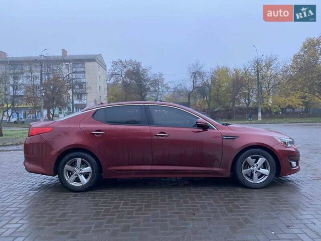 Красный Киа Оптима, объемом двигателя 2.36 л и пробегом 162 тыс. км за 9700 $, фото 4 на Automoto.ua