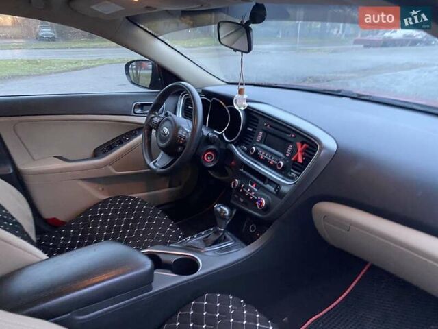 Красный Киа Оптима, объемом двигателя 2.36 л и пробегом 162 тыс. км за 9700 $, фото 17 на Automoto.ua