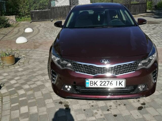 Красный Киа Оптима, объемом двигателя 2.4 л и пробегом 98 тыс. км за 8700 $, фото 16 на Automoto.ua