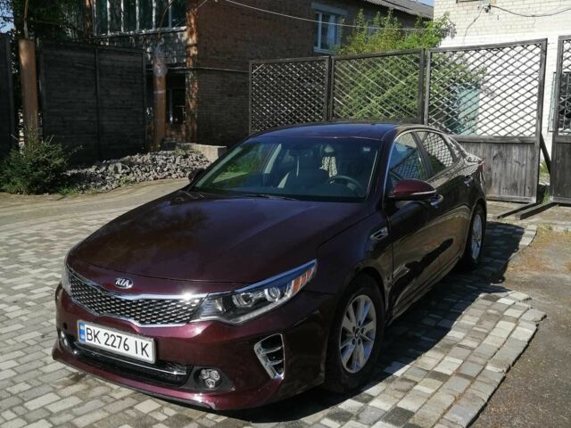 Красный Киа Оптима, объемом двигателя 2.4 л и пробегом 98 тыс. км за 8700 $, фото 7 на Automoto.ua