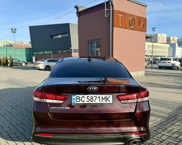 Красный Киа Оптима, объемом двигателя 2.36 л и пробегом 91 тыс. км за 10999 $, фото 11 на Automoto.ua