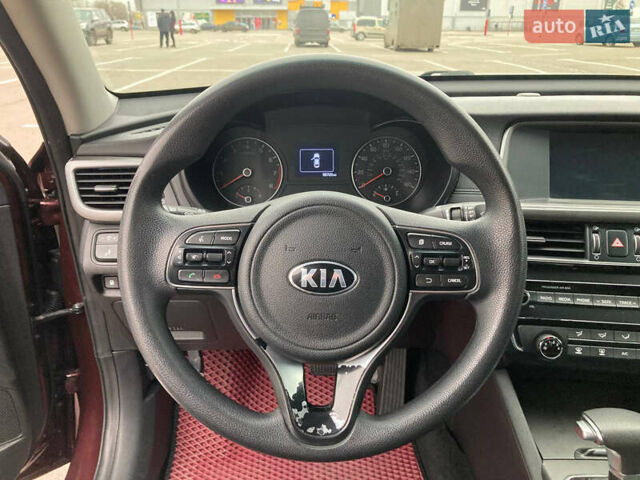 Красный Киа Оптима, объемом двигателя 2.4 л и пробегом 158 тыс. км за 12500 $, фото 20 на Automoto.ua