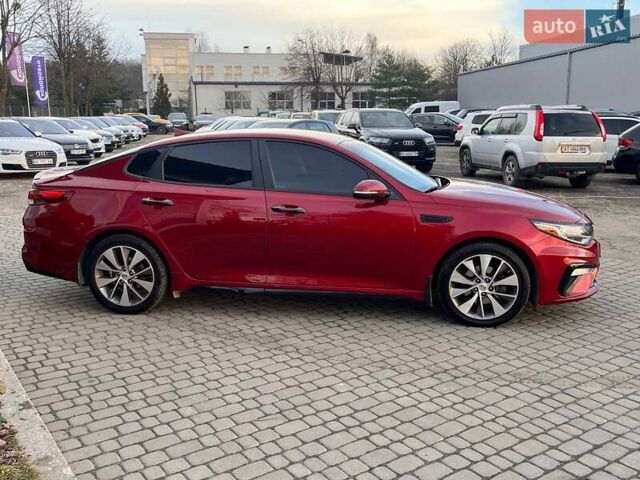 Красный Киа Оптима, объемом двигателя 2.36 л и пробегом 85 тыс. км за 12800 $, фото 3 на Automoto.ua