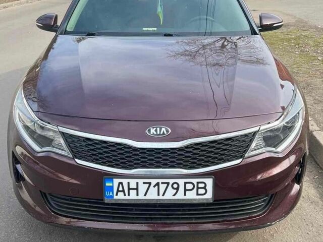 Червоний Кіа Оптіма, об'ємом двигуна 2.4 л та пробігом 150 тис. км за 10500 $, фото 1 на Automoto.ua