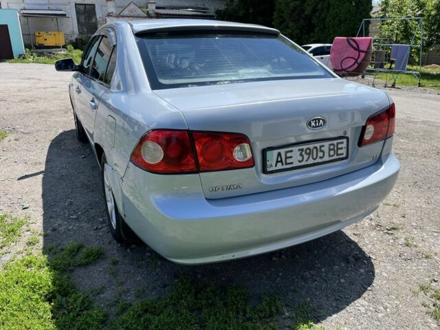Сірий Кіа Оптіма, об'ємом двигуна 2 л та пробігом 284 тис. км за 4500 $, фото 3 на Automoto.ua