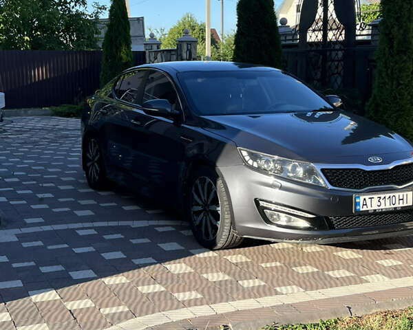 Серый Киа Оптима, объемом двигателя 2 л и пробегом 260 тыс. км за 8950 $, фото 5 на Automoto.ua