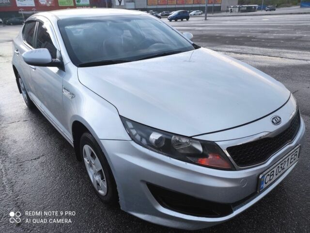 Серый Киа Оптима, объемом двигателя 2 л и пробегом 370 тыс. км за 7100 $, фото 4 на Automoto.ua