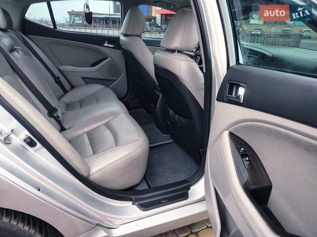 Серый Киа Оптима, объемом двигателя 2.4 л и пробегом 270 тыс. км за 8400 $, фото 14 на Automoto.ua