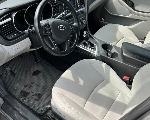 Серый Киа Оптима, объемом двигателя 2.36 л и пробегом 225 тыс. км за 7300 $, фото 6 на Automoto.ua