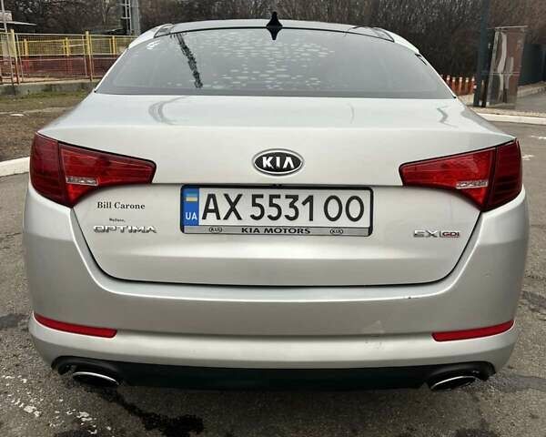 Серый Киа Оптима, объемом двигателя 2.4 л и пробегом 160 тыс. км за 8500 $, фото 4 на Automoto.ua