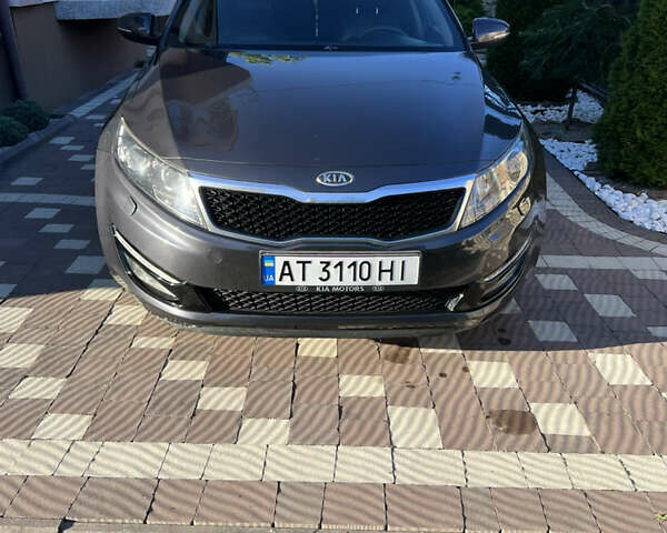 Серый Киа Оптима, объемом двигателя 2 л и пробегом 260 тыс. км за 8950 $, фото 29 на Automoto.ua