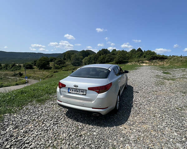 Серый Киа Оптима, объемом двигателя 2 л и пробегом 195 тыс. км за 10700 $, фото 11 на Automoto.ua