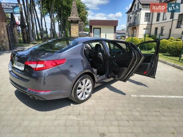 Сірий Кіа Оптіма, об'ємом двигуна 2 л та пробігом 175 тис. км за 9999 $, фото 19 на Automoto.ua
