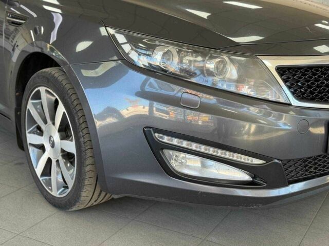 Серый Киа Оптима, объемом двигателя 2 л и пробегом 145 тыс. км за 9990 $, фото 2 на Automoto.ua