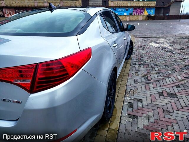 Серый Киа Оптима, объемом двигателя 2.4 л и пробегом 270 тыс. км за 8400 $, фото 12 на Automoto.ua