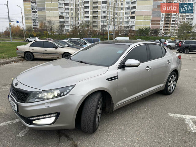 Серый Киа Оптима, объемом двигателя 2 л и пробегом 245 тыс. км за 10500 $, фото 27 на Automoto.ua